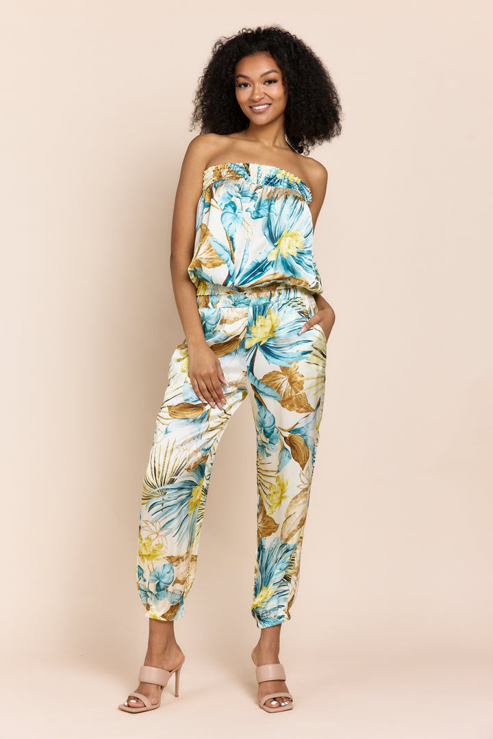 BROOKE | PANTS | NEW ARRIVALS, Pants And Rompers, PRINT, Satin | shop-sofia