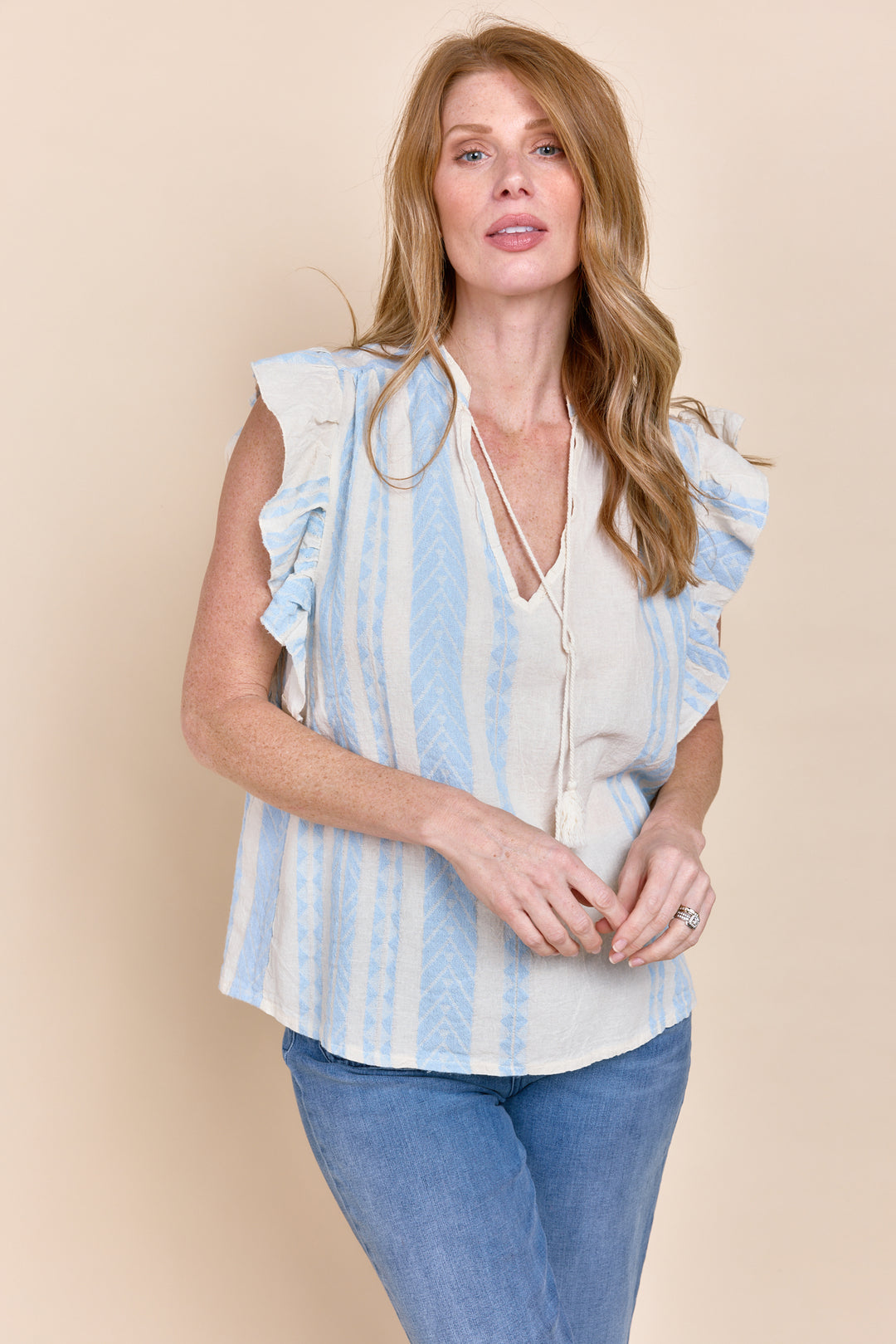 TAMPA | Tops | Blouse, JACQUARD, PRINT, Tops | shop-sofia