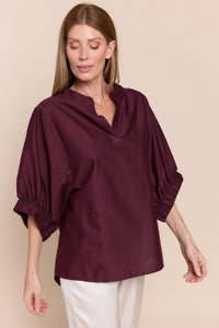 ESME | Tops | Cotton, Cotton Tops, FALL2024, NEW ARRIVALS, SOLIDS, TOP, Tops | shop-sofia