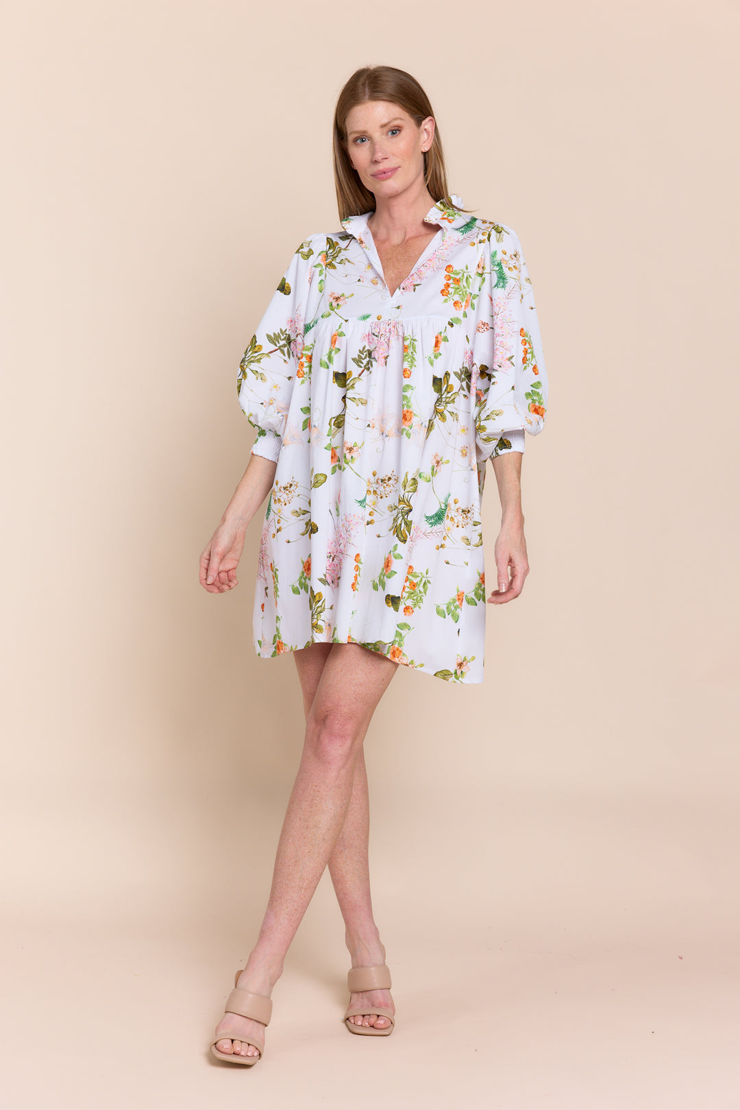 JASPER | Dresses | Cotton, Dresses, NEW ARRIVALS, PRINT, Short Dresses, SS24 | shop-sofia