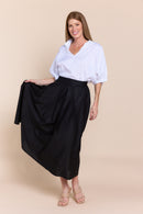 MOXI | SKIRTS | BOTTOMS, Cotton, FALL2024, NEW ARRIVALS, Skirts, SOLIDS | shop-sofia