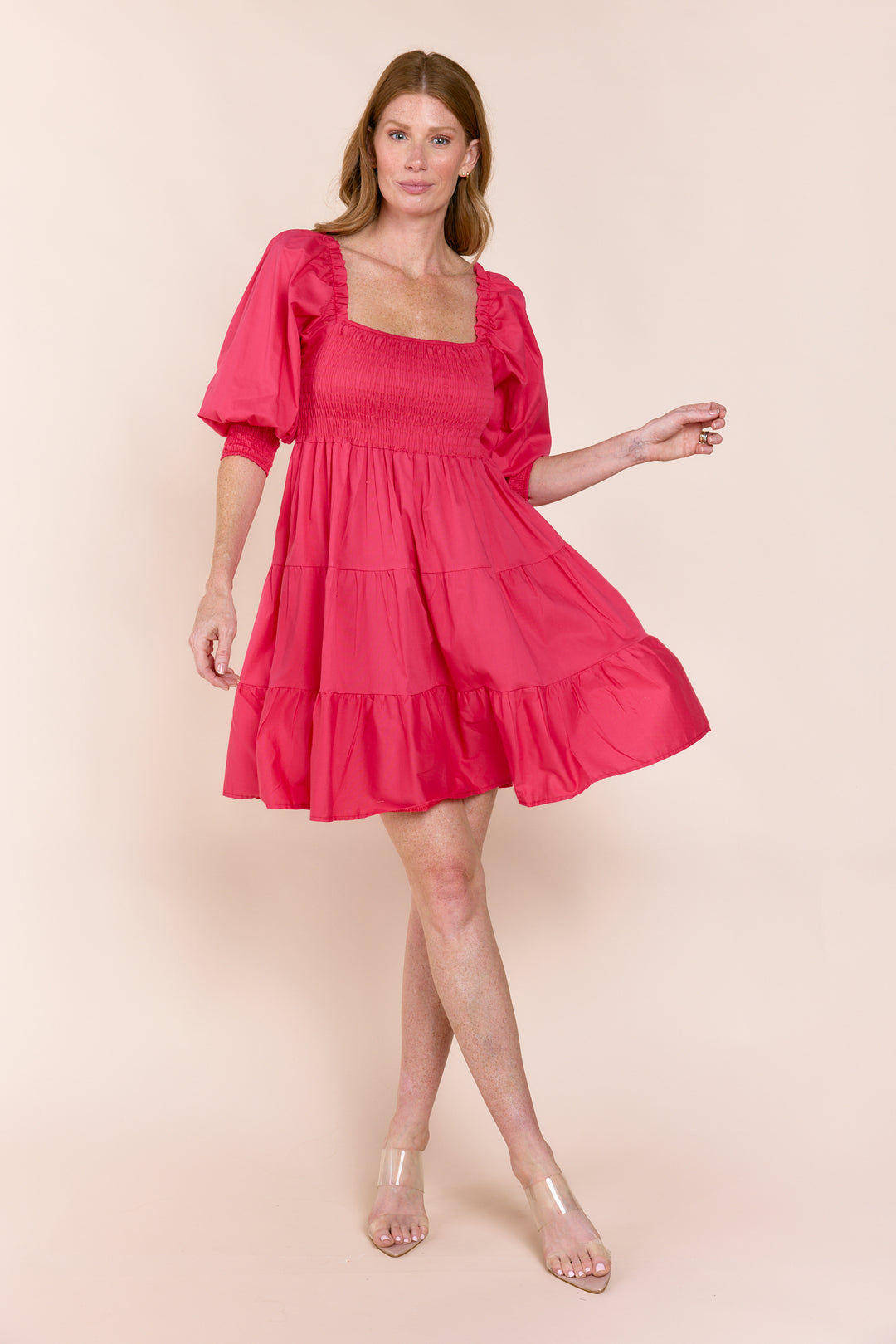 ZINA | Dresses | Cotton, Dresses, NEW ARRIVALS, Short Dresses, SOLIDS | shop-sofia