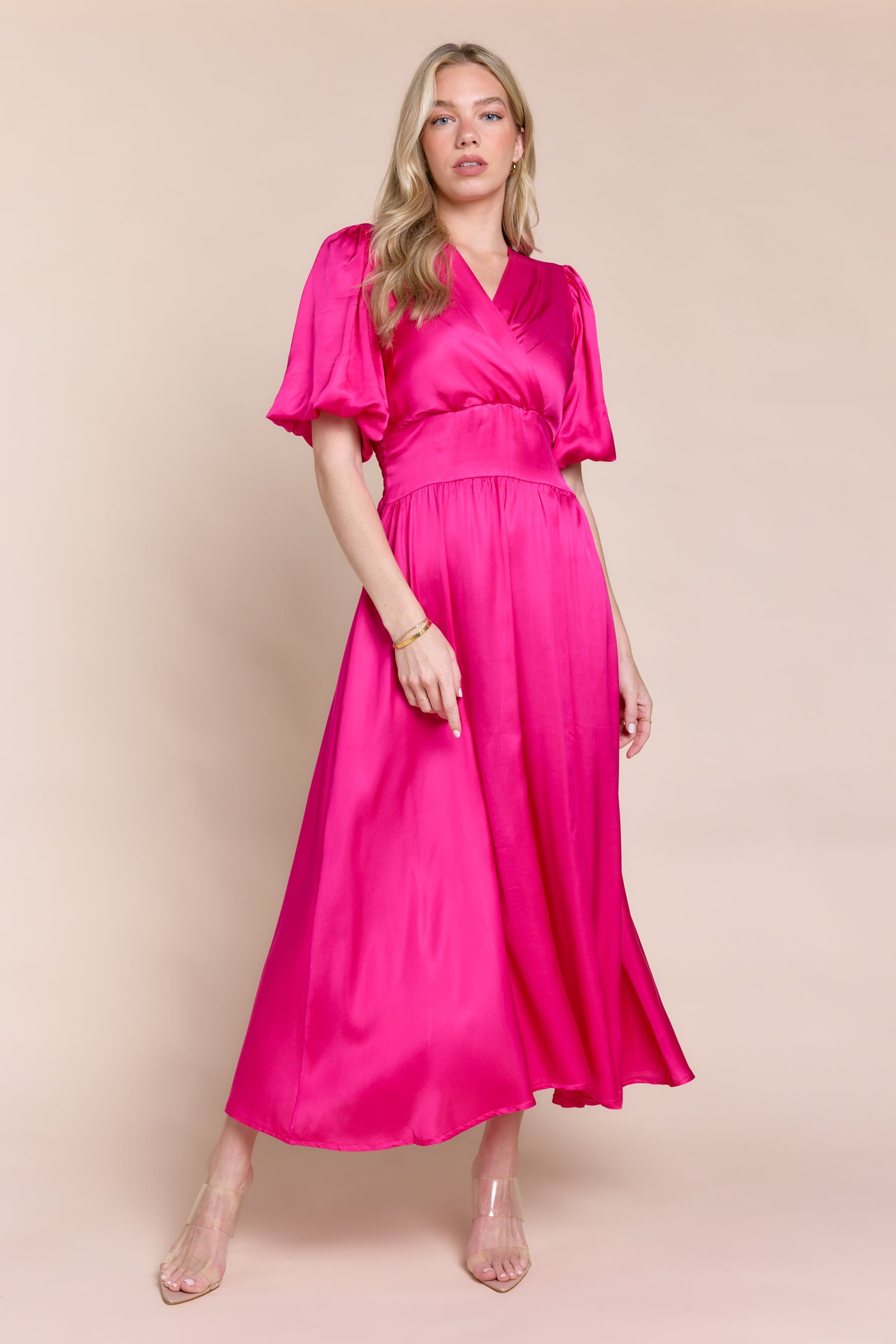 CAROLYN | Dresses | Dresses, FALL2024, Maxi Dress, Maxi Dresses, NEW ARRIVALS, Satin, Satin Dress, SOLIDS | shop-sofia