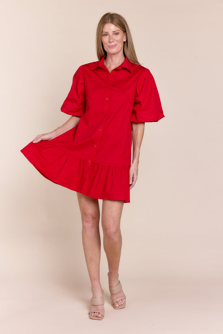 LINDA | Dresses | Cotton, Dresses, NEW ARRIVALS, Short Dresses, SOLIDS, SS24 | shop-sofia