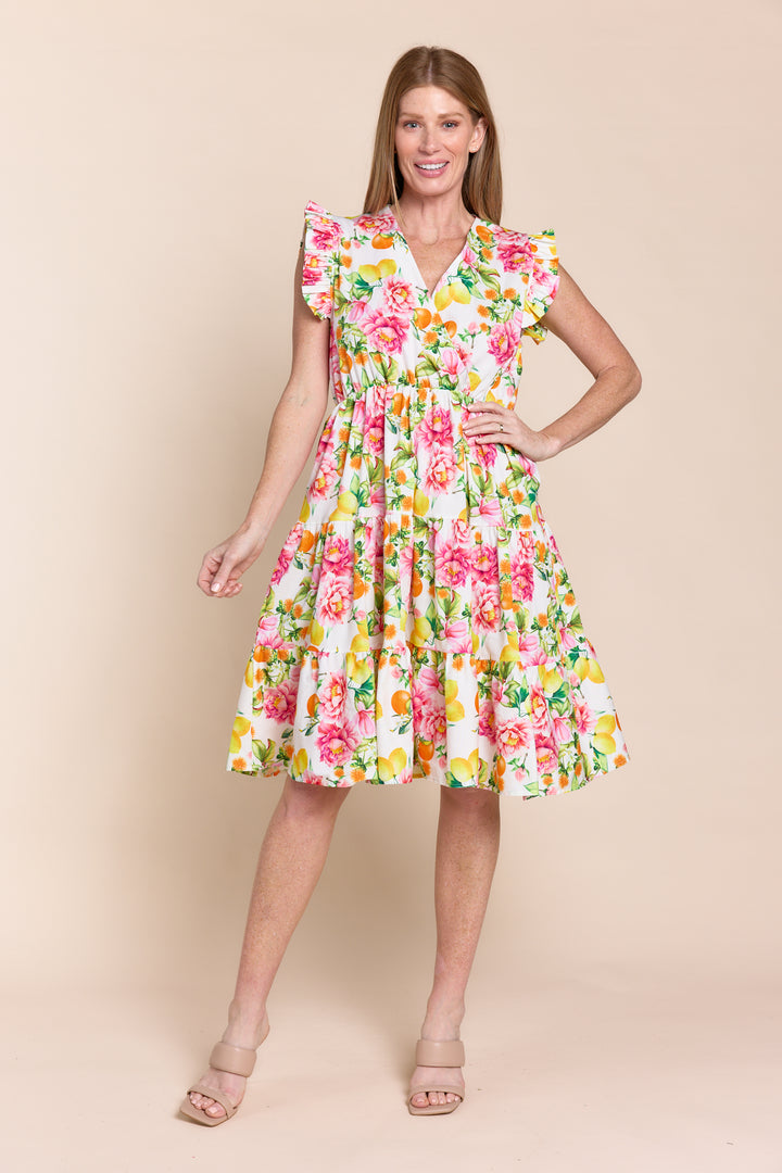 LAURE | Dresses | Cotton, Dresses, NEW ARRIVALS, PRINT, Short Dresses, SS24 | shop-sofia