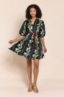 FLEUR | Dresses | Cotton, Dresses, FALL2024, NEW ARRIVALS, PRINT, Short Dresses | shop-sofia