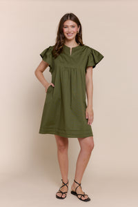 SELMA | Dresses | Cotton, Dresses, FALL2024, NEW ARRIVALS, Short Dresses, SOLIDS | shop-sofia