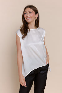 MOORE | Tops | FALL2024, Satin, Satin and Silk Tops, Satin Top, SOLIDS, Tops | shop-sofia