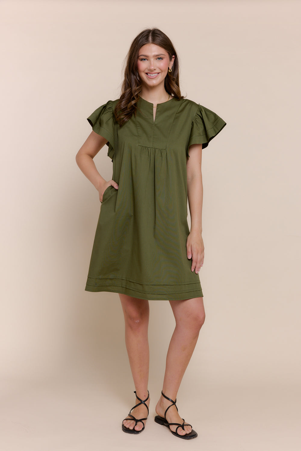 SELMA | Dresses | Cotton, Dresses, FALL2024, gamegirl, NEW ARRIVALS, Short Dresses, Shortsleeve Dresses, SOLIDS | shop-sofia