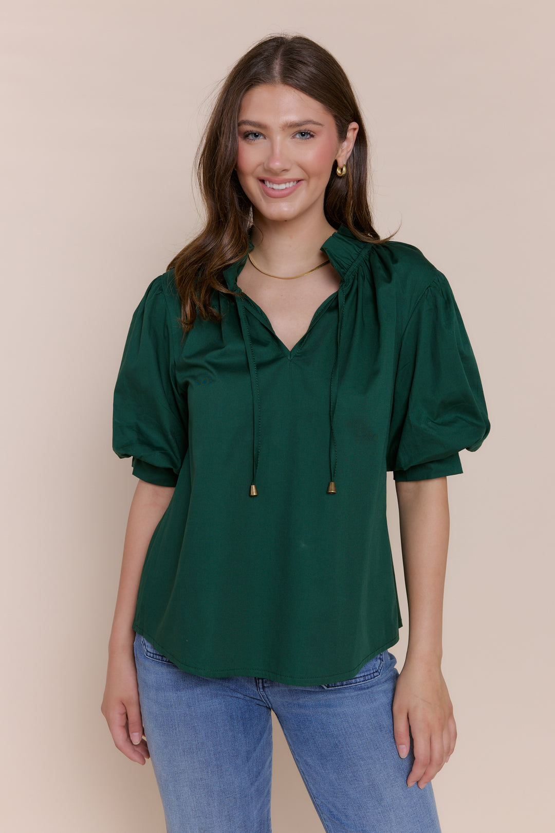 ELAINE | Tops | Cotton, FALL2024, Short Sleeve, Tops | shop-sofia