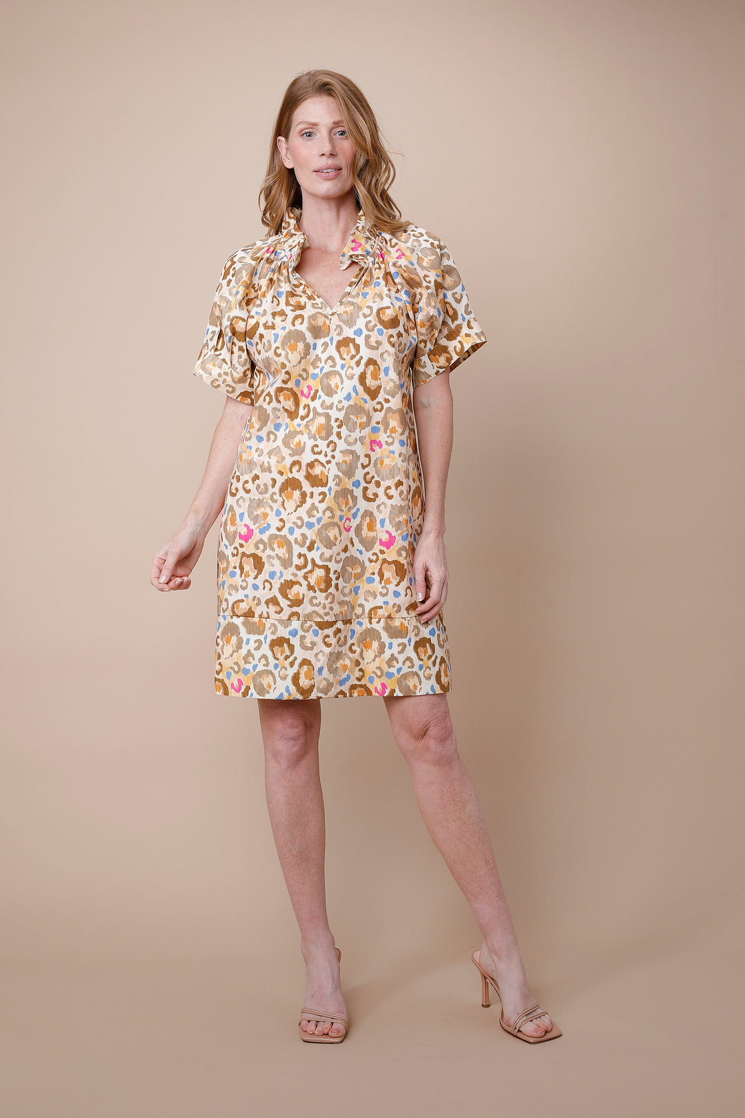 TABITHA | Dresses | Cotton, Dresses, NEW ARRIVALS, PRINT, Short Dresses, Short Sleeve, SPRING2025 | shop-sofia