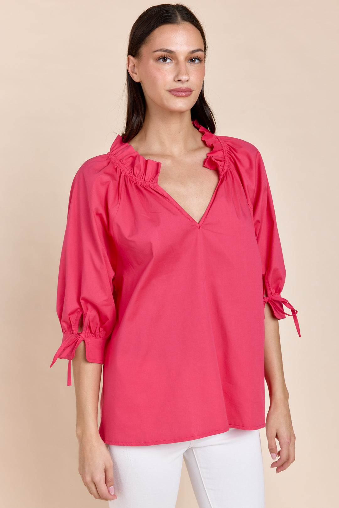 ELOISE | Tops | Blouse, Cotton, NEW ARRIVALS, SOLIDS, Tops | shop-sofia