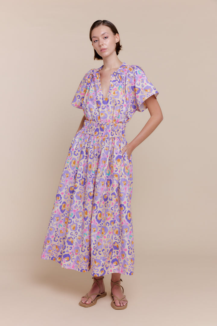 CAMERON | Dresses | Cotton, Dresses, Maxi Dresses, NEW ARRIVALS, PRINT, Short Sleeve, SPRING2025 | shop-sofia