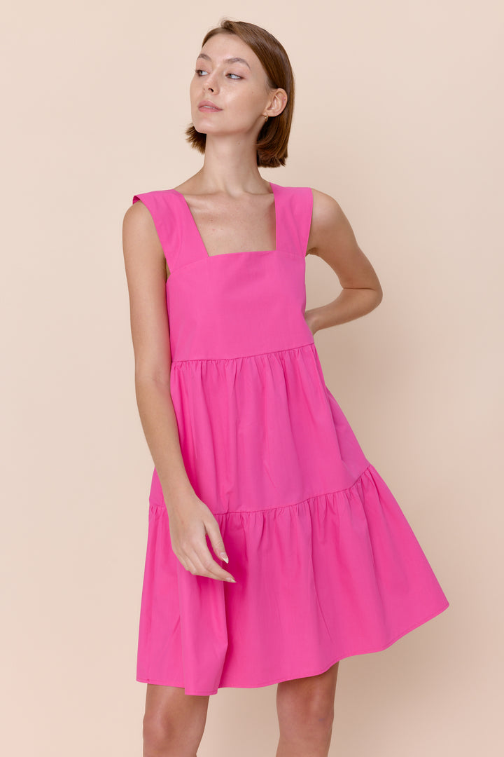 RITA | Dresses | Cotton, Dresses, NEW ARRIVALS, Short Dresses, sleeveless, SOLIDS, SPRING2025 | shop-sofia