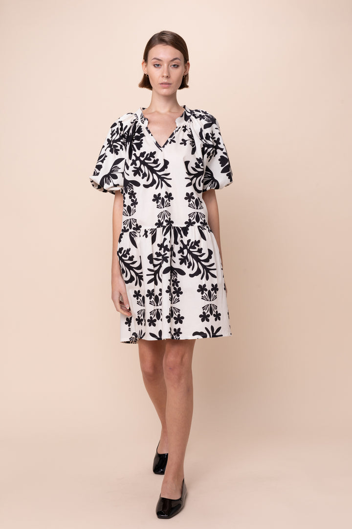 SADIE | DRE | Cotton, Dresses, NEW ARRIVALS, PRINT, Short Dresses, SPRING2025 | shop-sofia