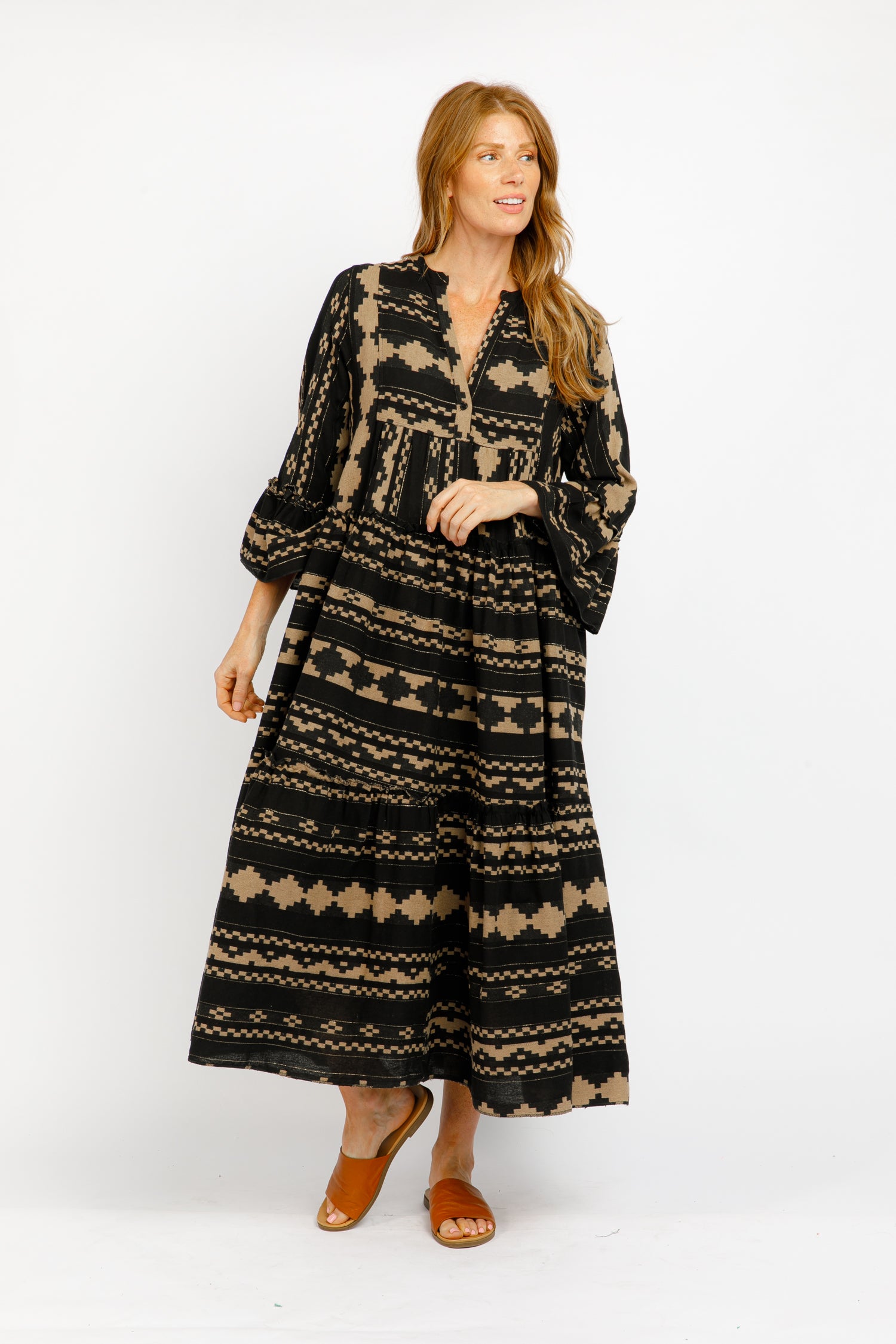 todayful Jacquard Bare Tunic 19，800yen-