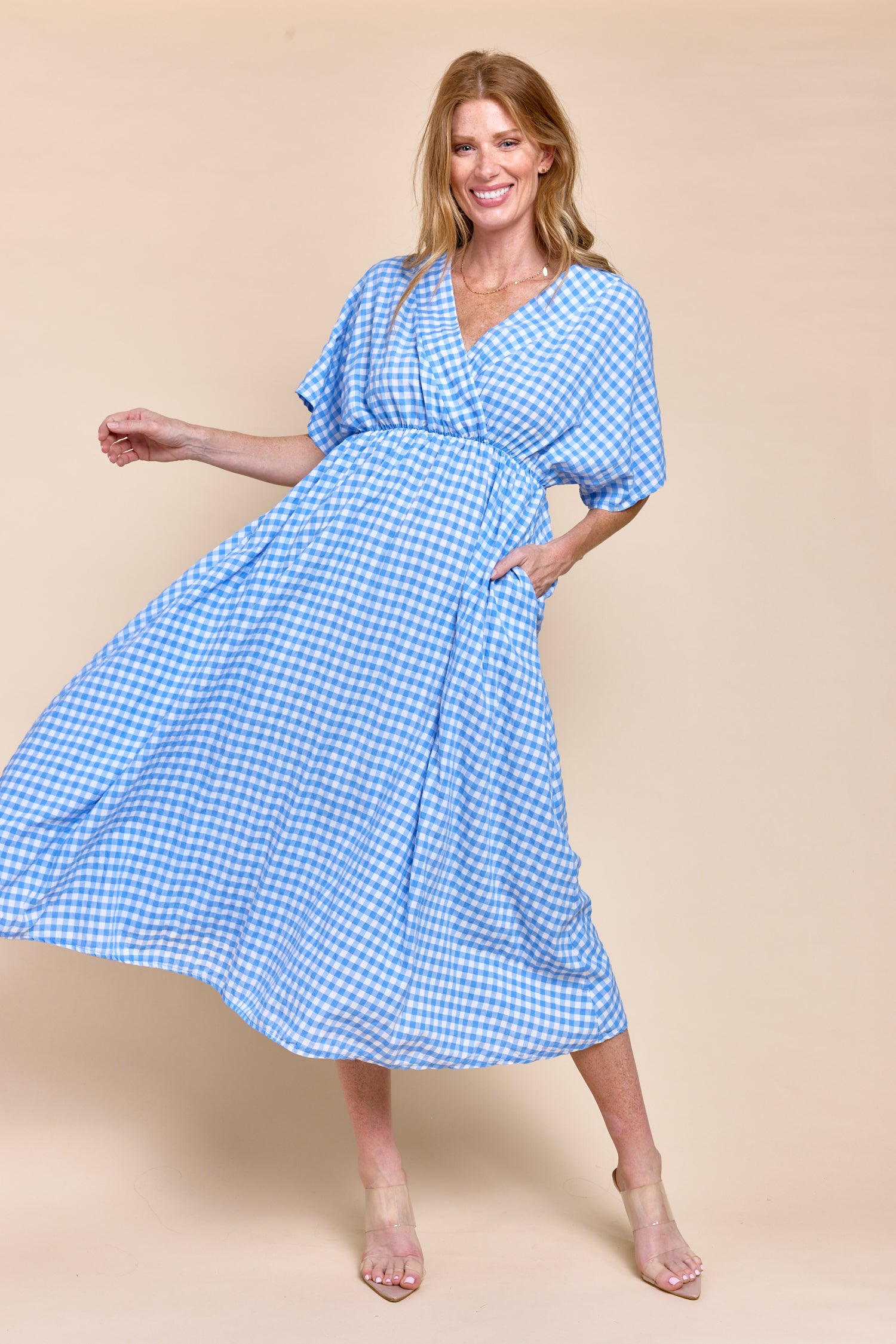 Sofia popular Hansel Dress French Blue