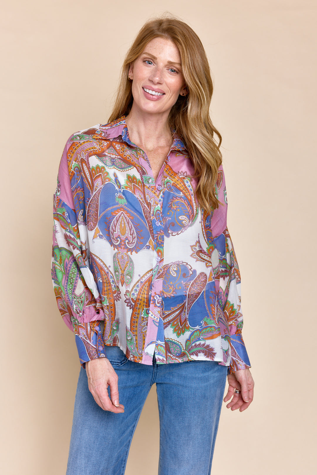 FERNANDINA | Tops | Blouse, Button Downs, Satin and Silk Tops, Silk, SUMMER2024, Tops | shop-sofia