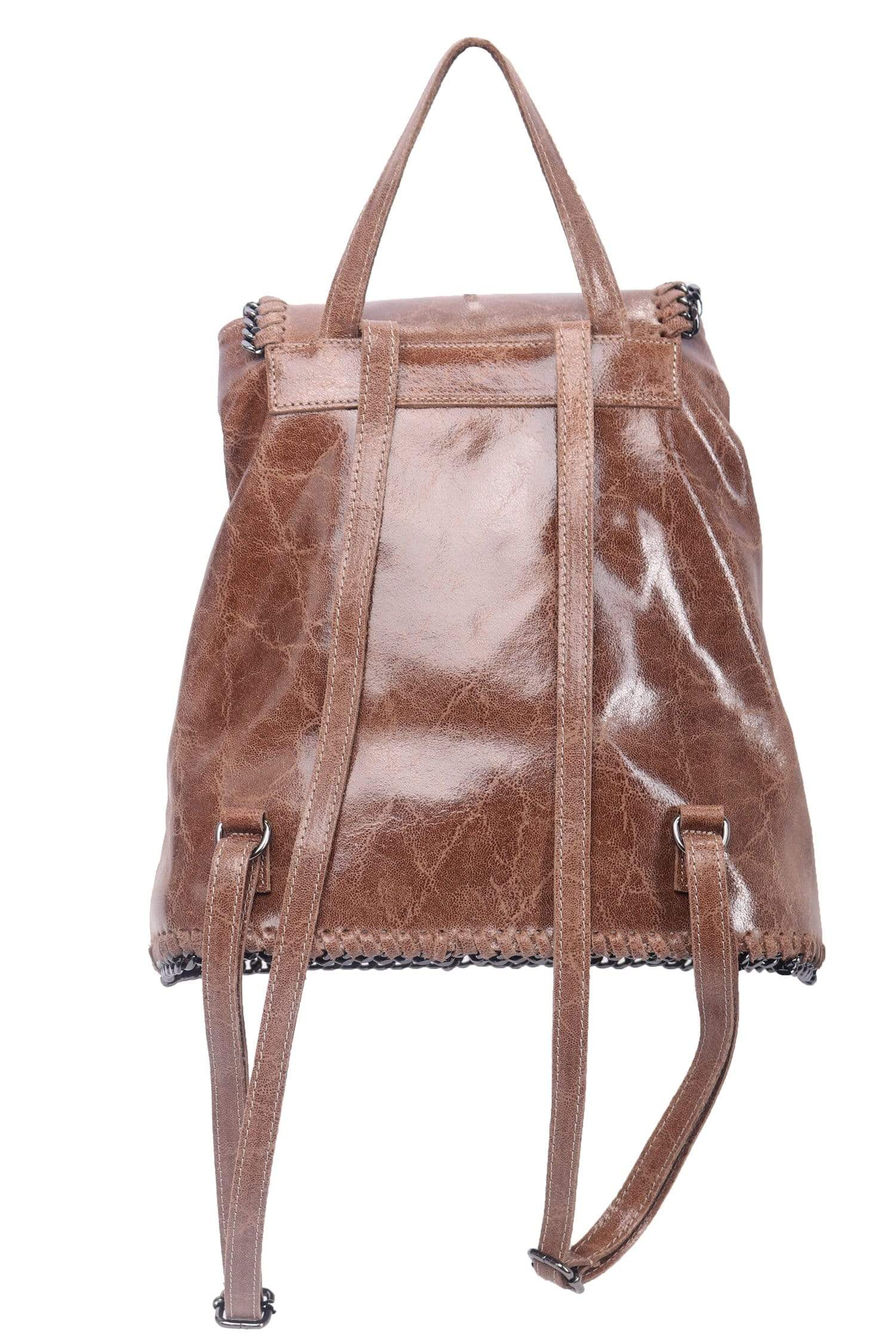 MARIONA Ostrich Leather 2Way Business Shoulder Cross Body Bag